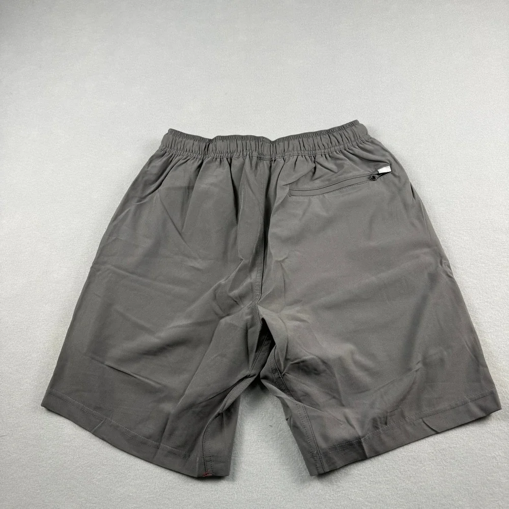 Dixxon Men's Small The Brad Premium Lined Athletic Shorts Charcoal Pockets NEW‎